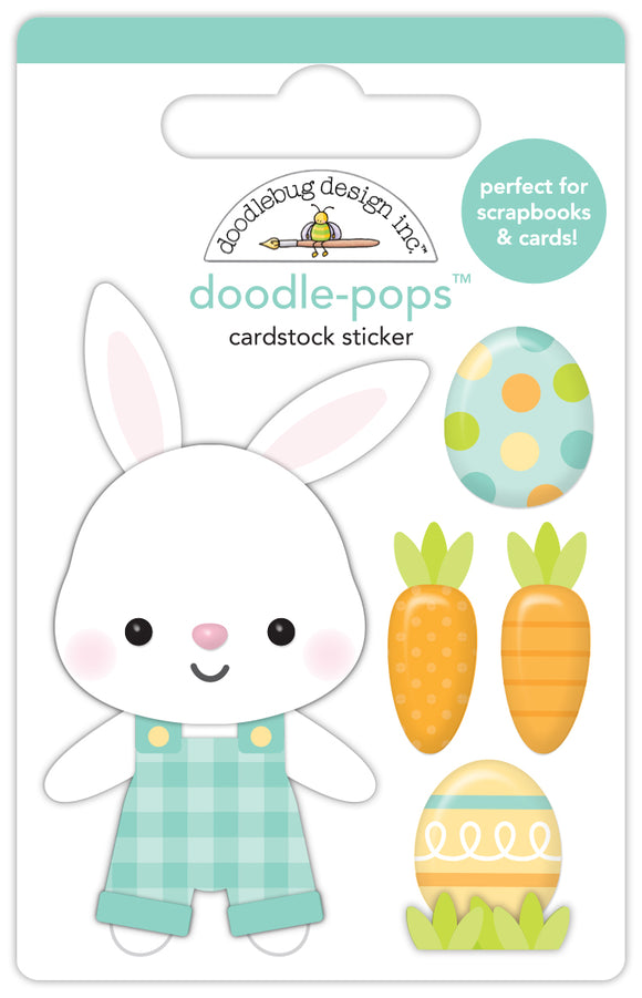 Doodlebug Design - Bunny Hop - Mr. Cottontail Doodle-Pops