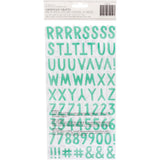 American Crafts - Thickers - Puffy Letter Stickers - Max