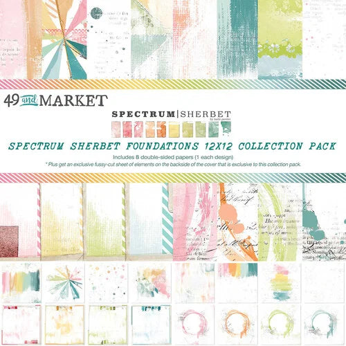 49 and Market - Spectrum Sherbet - Foundations -12x12 Pack