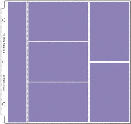 Doodlebug - Combo (4x6 Horizontal/Vertical) Photo Page Protectors (12x12)