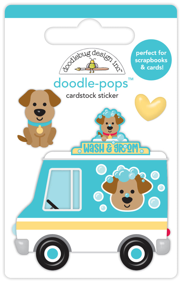 Doodlebug Design - Doggone Cute - Wash Wagon Doodle-Pops