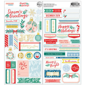 Pink Fresh - Happy Holidays - Cardstock Sticker