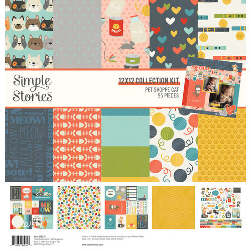 Simple Stories - Pet Shoppe Cat - Collection Kit