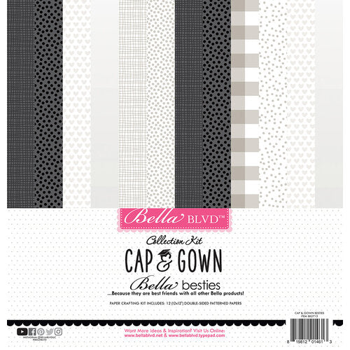 Bella Blvd - Cap & Gown Besties 12x12 Paper Pack