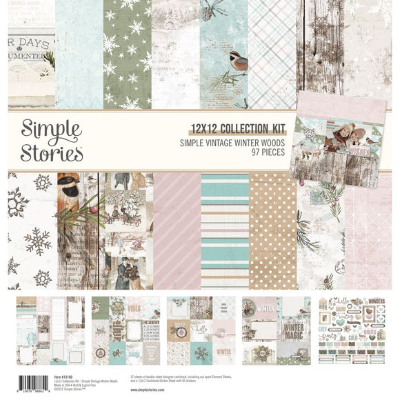 Simple Stories - Simple Vintage Winter Woods - Collection Kit