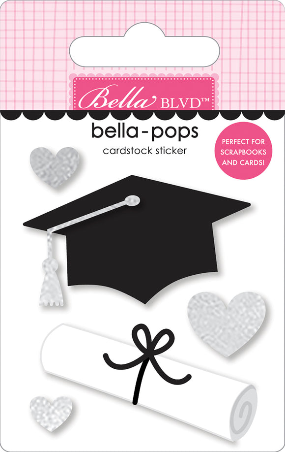 Bella Blvd - Cap & Gown - Bella Pops - Grad Goals