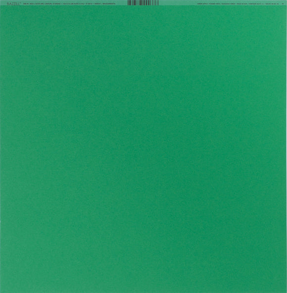 Bazzill 12x12 Cardstock - Green Apple