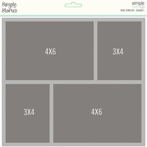 Simple Stories - Simple Pages Page Template- Design 1