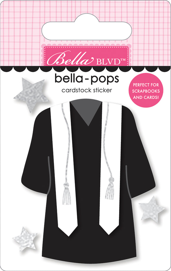 Bella Blvd - Cap & Gown - Bella Pops - With Honors