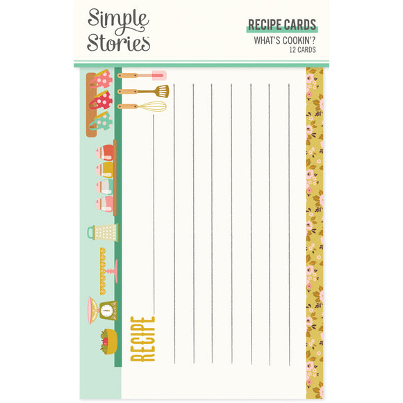Simple Stories - What's Cookin'? - Recipe Cards