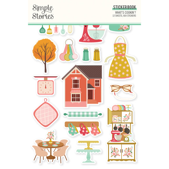 Simple Stories - What's Cookin'? - Sticker Book