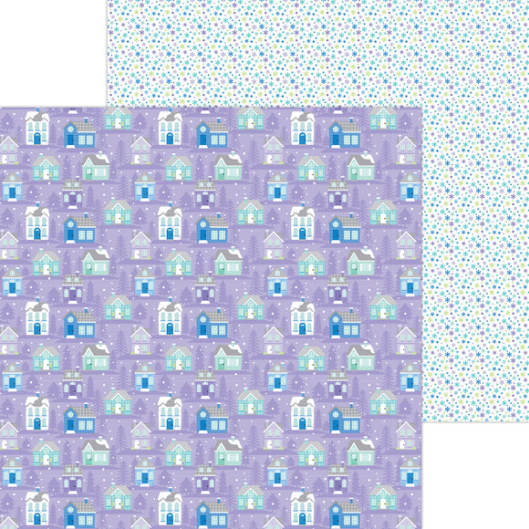 Doodlebug Design Snow Much Fun 12x12 Double-Sided Cardstock - Winter Wonderland