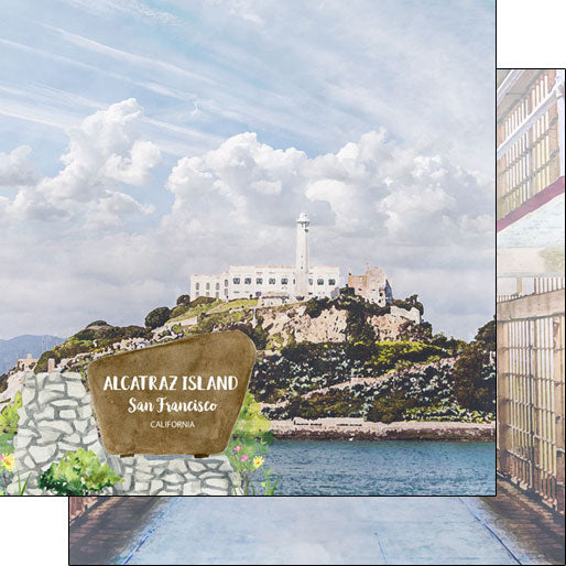 Scrapbook Customs - California Alcatraz Island
