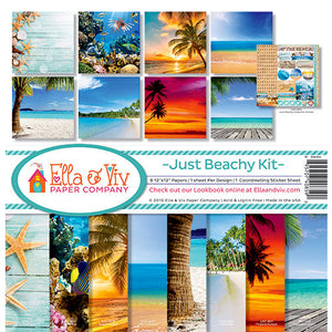 Reminisce - Just Beachy 12x12 Collection Kit
