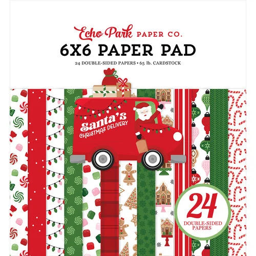 Echo Park - Santa's Christmas Delivery - 6x6 Paper Pad
