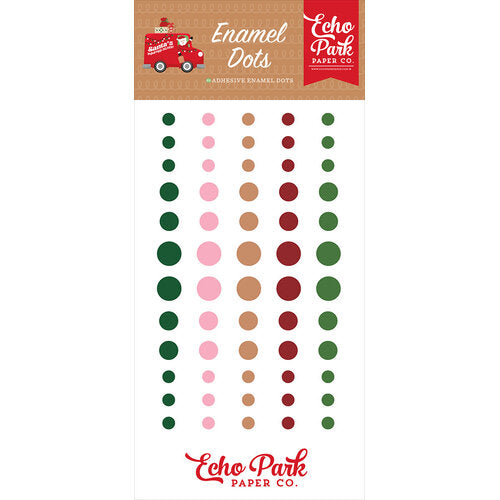Echo Park  - Santa's Christmas Delivery - Enamel Dots
