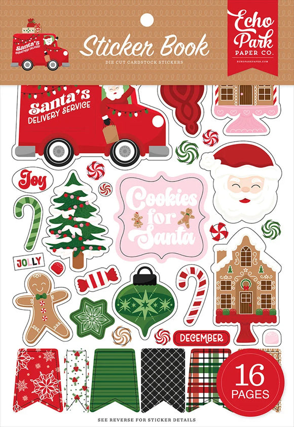 Echo Park -  Santa's Christmas Delivery -  Sticker Book