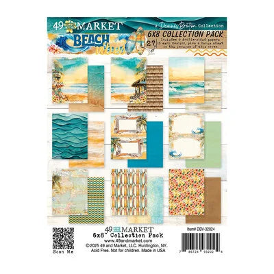 49 and Market -Beach Vibes - 6x8 Collection Pack
