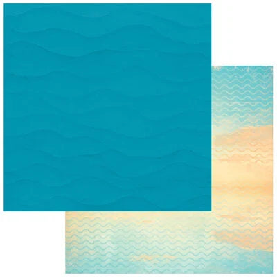 49 and Market - Beach Vibes Solid 1 - 12x12 Cardstock