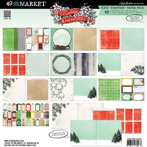 49 and Market - Vicki Boutin Mistletoe & Memories - 12x12 Collection Pack