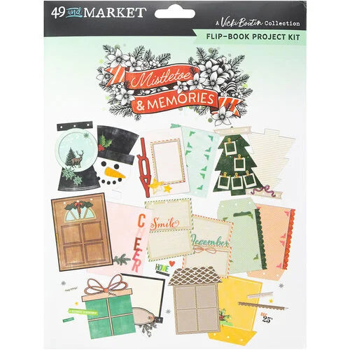 49 and Market - Vicki Boutin Mistletoe & Memories -  Flip Book Project Kit