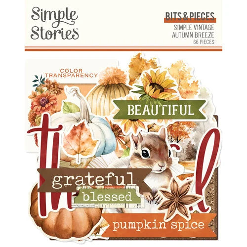 Simple Stories - Simple Vintage Autumn Breeze - Bits & Pieces