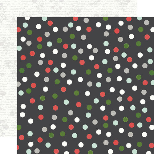 Simple Stories - Say Cheese Classic Mouse Christmas - Deckin' The Halls - 12x12 Cardstock