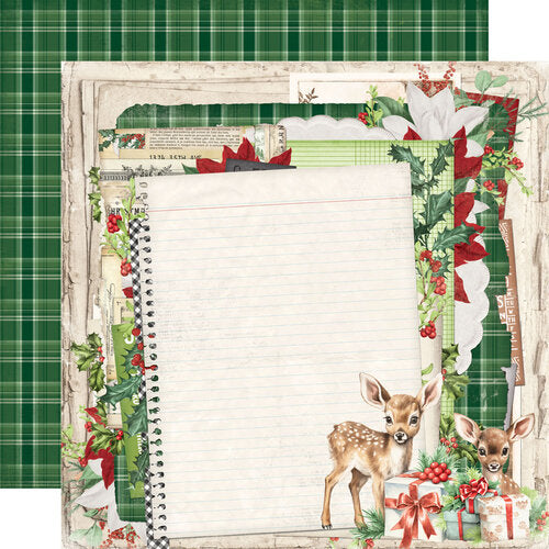 Simple Stories - Simple Vintage Believe - Filled With Wonder 12X12 Cardstock