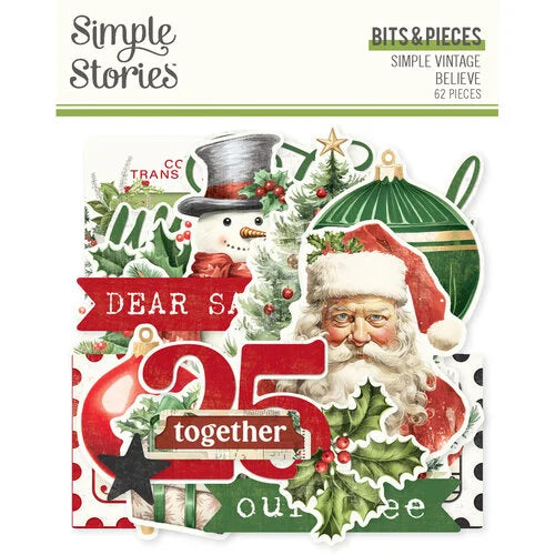 Simple Stories - Simple Vintage Believe - Bits & Pieces