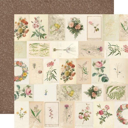 Simple Stories - Simple Vintage Junk Drawer - All the Possibilities 12x12 Cardstock