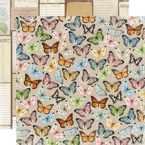 Simple Stories - Simple Vintage Junk Drawer - Beauty in the Details 12x12 Cardstock