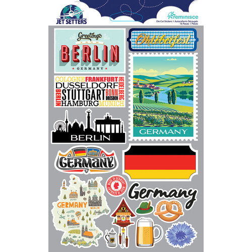 Reminisce - Jet Setter Stickers - Germany