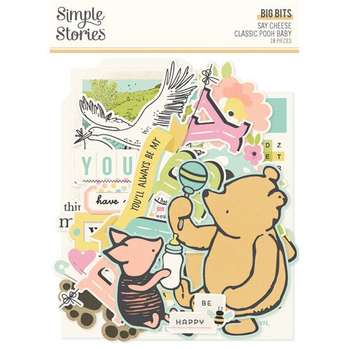 Simple Stories - Say Cheese Classic Pooh Baby- Big Bits & Pieces