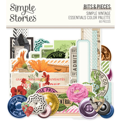 Simple Stories - Simple Vintage Essentials Color Palette- Bits & Pieces