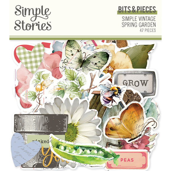 Simple Stories - Simple Vintage Spring Garden - Bits & Pieces