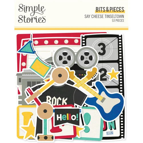 Simple Stories - Say Cheese Tinseltown - Bits & Pieces
