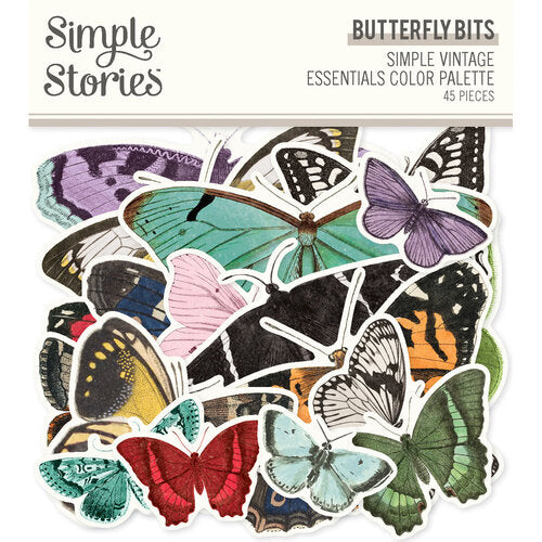 Simple Stories - Simple Vintage Essentials Color Palette- Butterfly Bits & Pieces