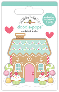Doodlebug Design - Gingerbread Kisses - Candy Cottage Doodle-Pops
