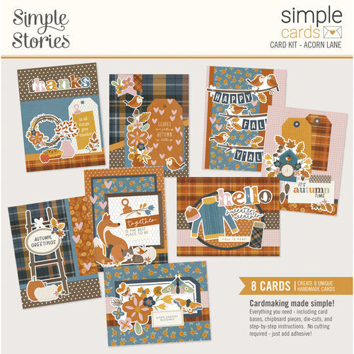 Simple Stories - Acorn Lane - Simple Cards Kit