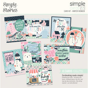 Simple Stories - Winter Wonder - Simple Cards Kit