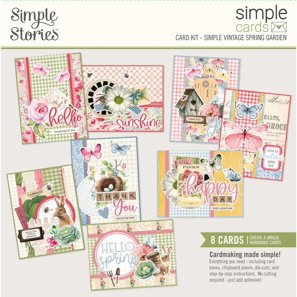 Simple Stories - Simple Vintage Spring Garden - Simple Cards Kit