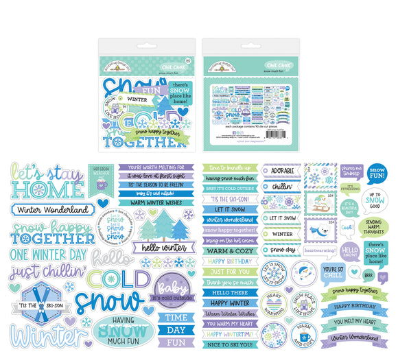 Doodlebug Design - Snow Much Fun - Chit Chat