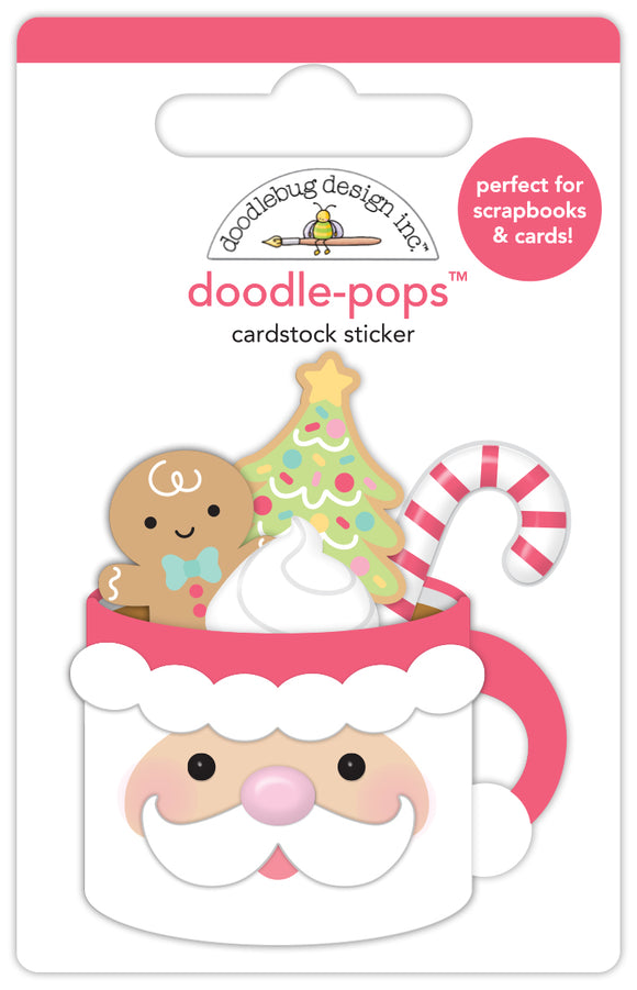 Doodlebug Design - Gingerbread Kisses - Christmas Cocoa Doodle-Pops