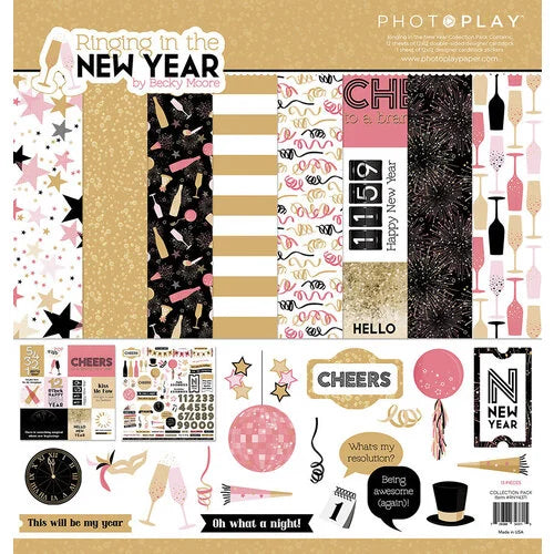Photo Play - Ringing in the New Year - Collection Kit