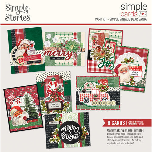 Simple Stories - Simple Vintage Dear Santa - Simple Cards Kit
