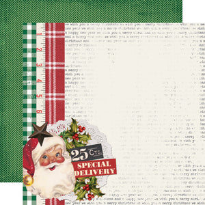 Simple Stories - Simple Vintage Dear Santa - Ho Ho Ho Paper