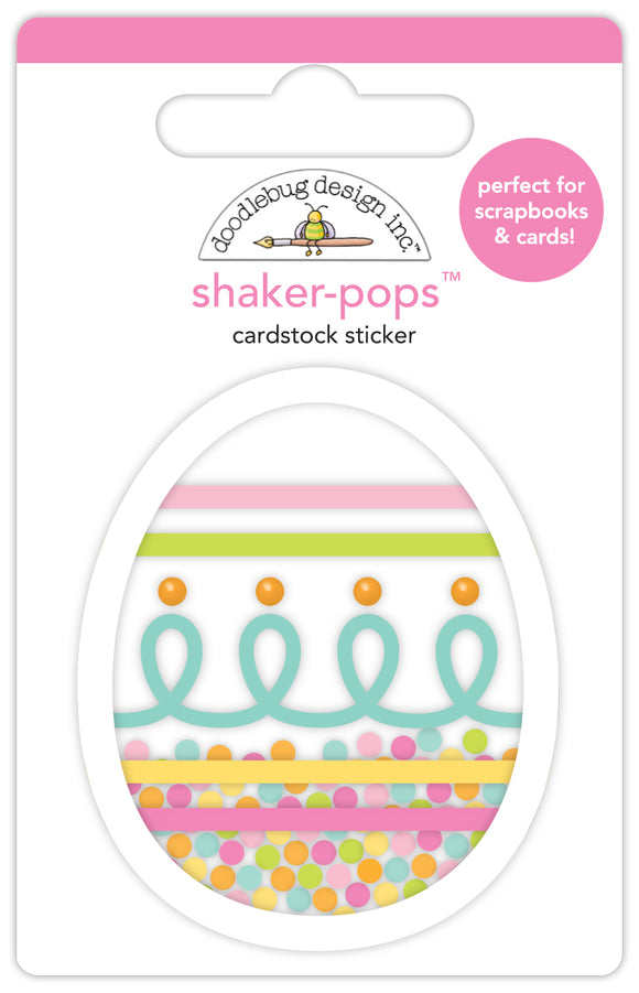 Doodlebug Design - Bunny Hop - Egg-stra Special Shaker-Pops