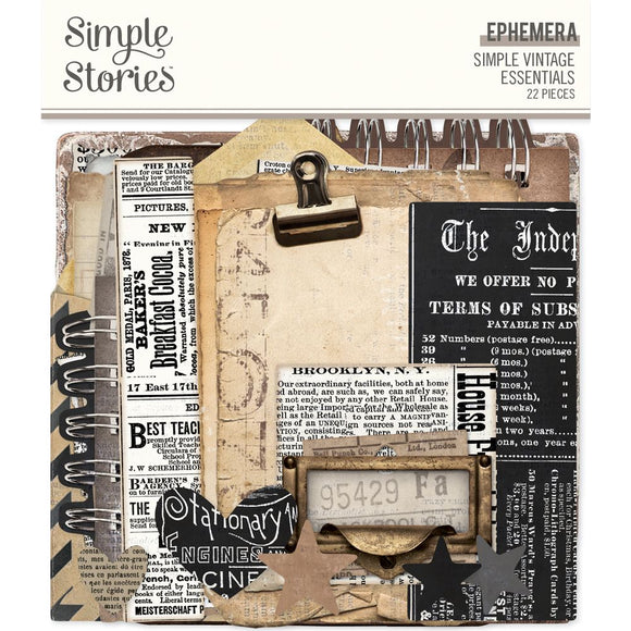Simple Stories - Simple Vintage Essentials - Ephemera