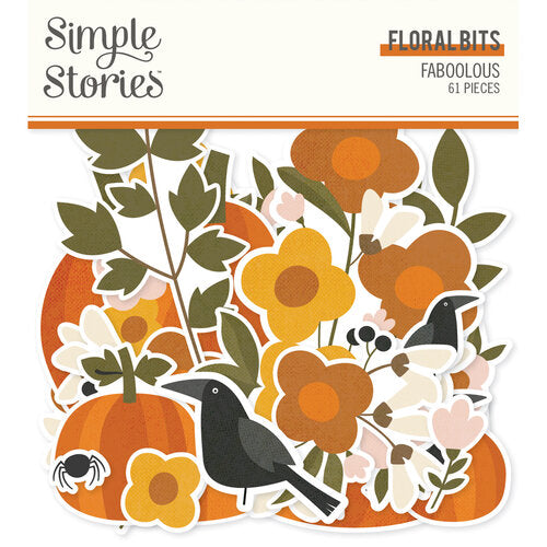Simple Stories - Faboolous! - Floral Bits & Pieces