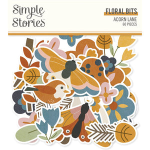 Simple Stories - Acorn Lane - Floral Bits & Pieces